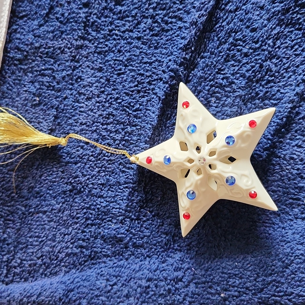 Lenox Star of Freedom Ornament